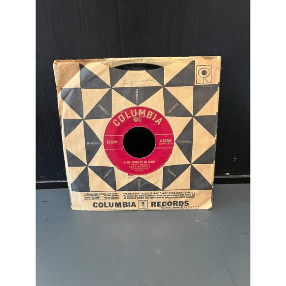 Extremely Rare Original Pressing Tony Bennett w/Ray Ellis Orchestra 45 RPM - Picture 1 of 4
